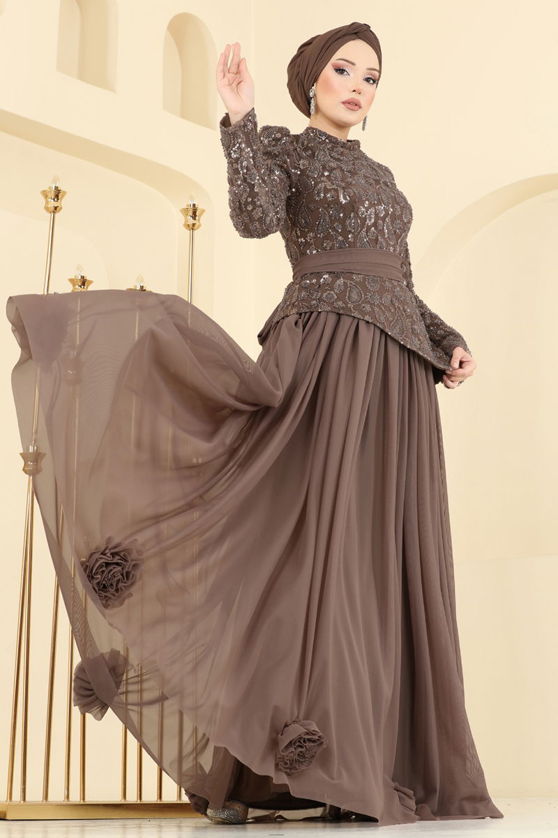 Combined Patterned Tunic Set - Powder