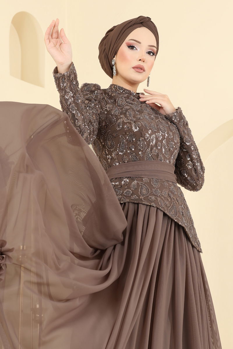 Combined Patterned Tunic Set - Powder